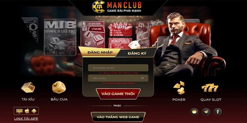 Đăng nhập ManClub – Chi tiết các bước và vấn đề cần lưu ý 3 Lỗi dễ thấy trong quá trình hội viên đăng nhập ManClub