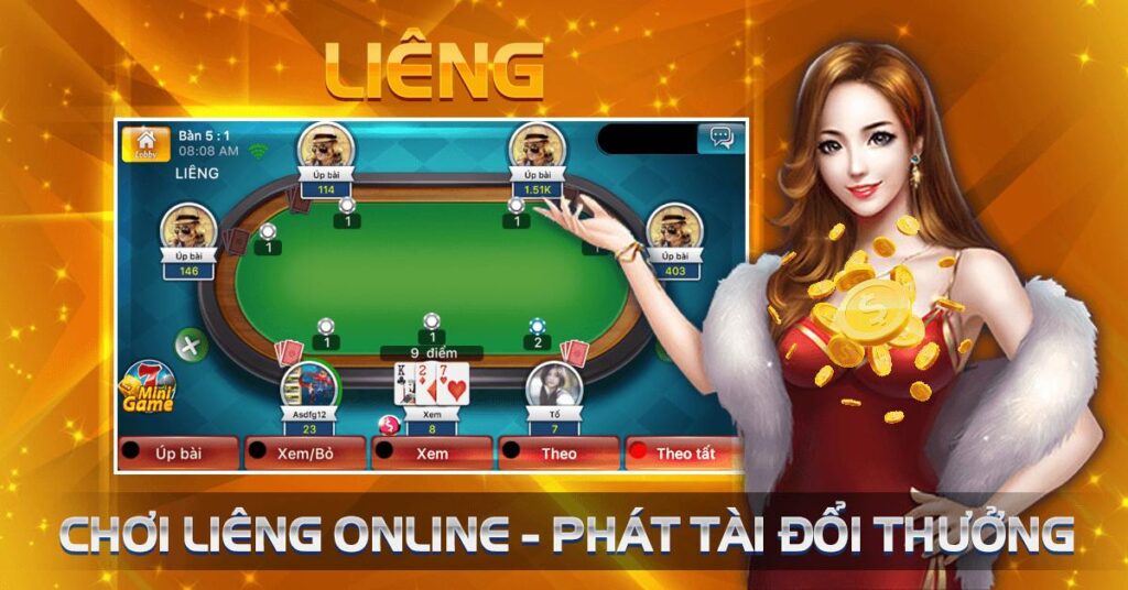 Liêng ManClub – Thử thách bản lĩnh trong từng ván bài 1 lieng online 1