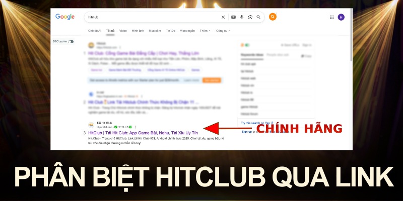 Cách xác định đúng trang chủ HITCLUB chính hãng